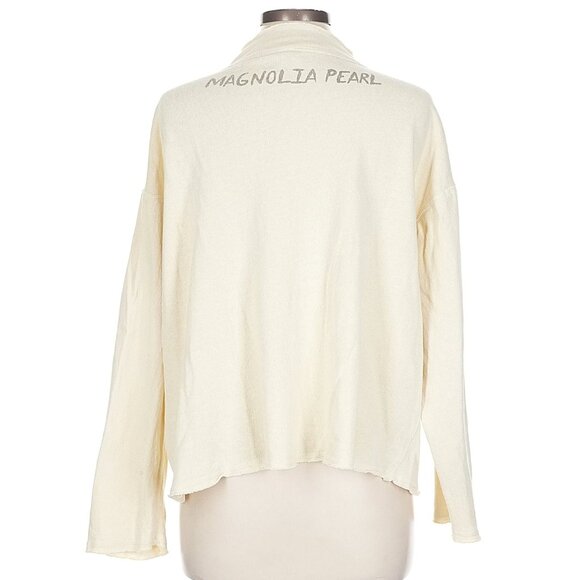 Magnolia Pearl Tory Pullover Top Cream OS - Picture 2 of 5